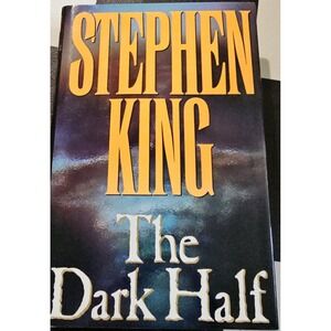 STEPHEN KING The Dark Half (1989 Novel) 1st‎ Edition Hardcover Dust-Jacket Book